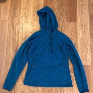 The North Face Women's Teal Hooded Sweater